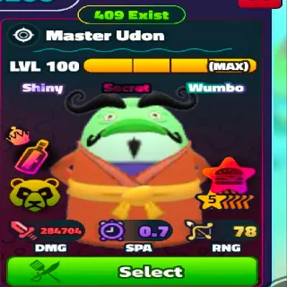 SW 5* Maxed Master Udon