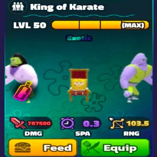 5x King Of Karate