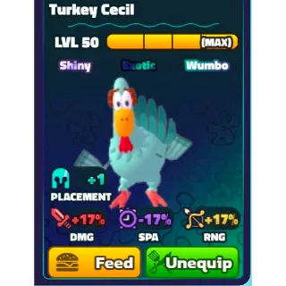 SW Max Turkey Cecil SBTD