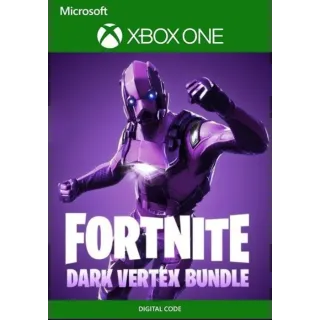 XBOX FORTNITE EXCLUSIVE DARK VERTEX COLLECTIBLE INSERT +VALID/ACTIVE KEY (ONLY)