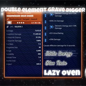 Double Element 1/1 Grave