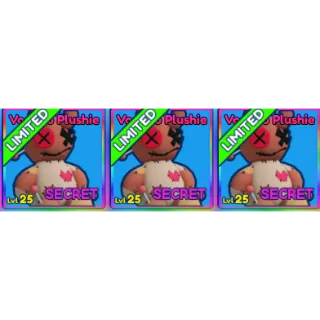 Voodoo Plushie x3 Secrets