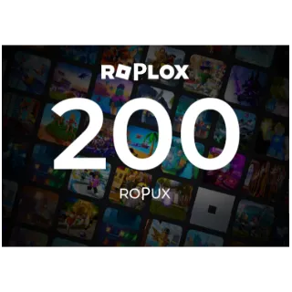 Roplox 200 Ropux - Instant Delivery