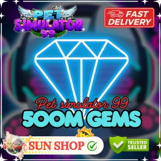 500M Gems PS99