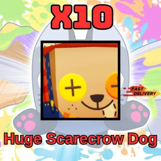 Huge Scarecrow Dog