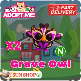 Grave Owl Neon