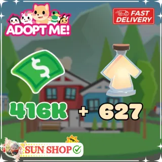 627 Age-Up Potion & 416k Bucks