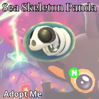 Sea Skeleton Panda Neon 