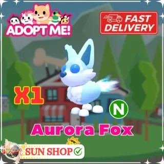 Neon Aurora Fox