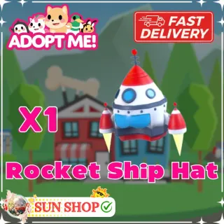 Rocket Ship Hat