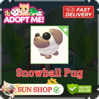 Snowball Pug