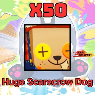 Huge Scarecrow Dog