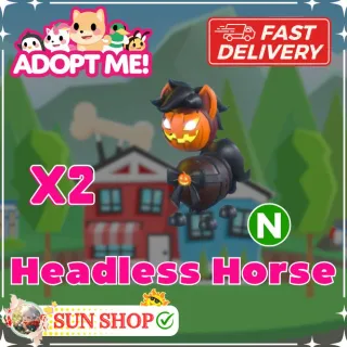 Headless Horse Neon