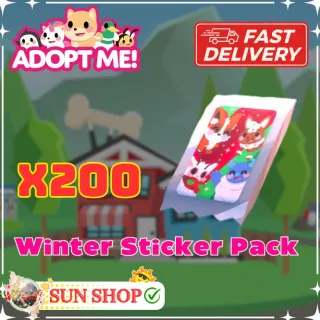  Winter Sticker Pack 