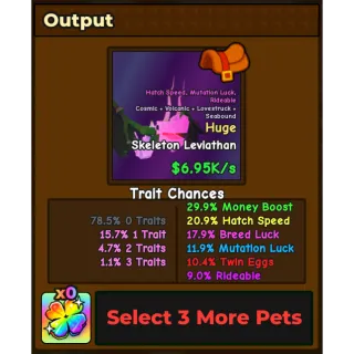 Huge Skeleton Leviathan Rideable | Catch and Tame