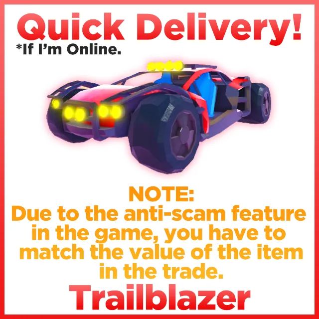 Trailblazer Jailbreak Game Items Gameflip