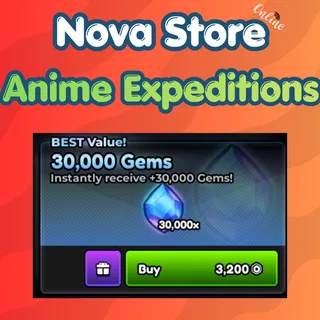 Anime Expeditions - 30000 Gems