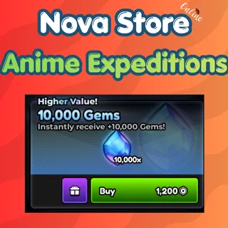 Anime Expeditions - 10000 Gems