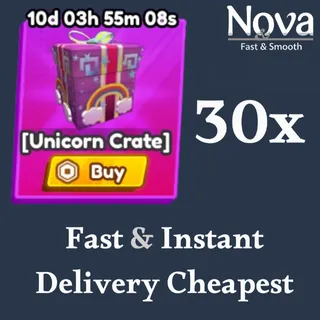 Baddies 30x unicorn crate