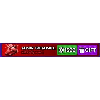 Admin Treadmill  +1 Speed Keyboard