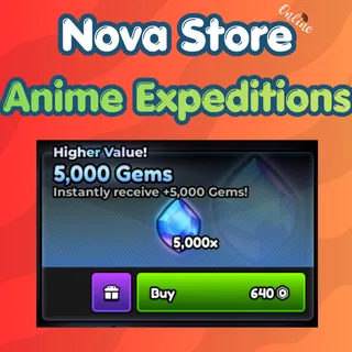 Anime Expeditions - 5000 Gems