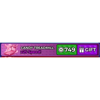 Candy Treadmill +1 Speed Keyboard
