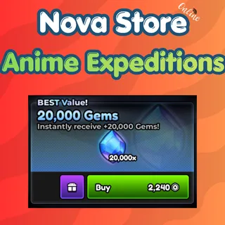 Anime Expeditions - 20000 gems
