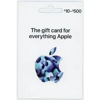 $500.00 USD Apple Gift Card