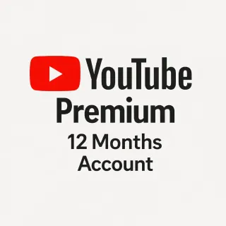 YouTube Premium 12 Months Account