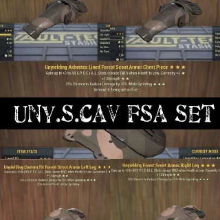 Uny/S/Cav Scout Set