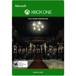 Resident Evil [Region US] [Xbox One, Series X|S Game Key] [Instant Delivery]