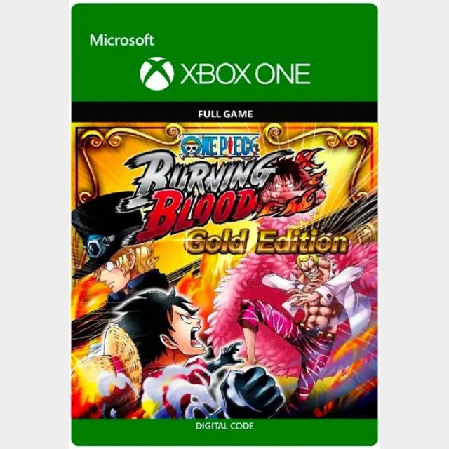 ONE PIECE BURNING BLOOD Gold Edition [Region US] [Xbox One Game Key] [Instant Delivery] XBox