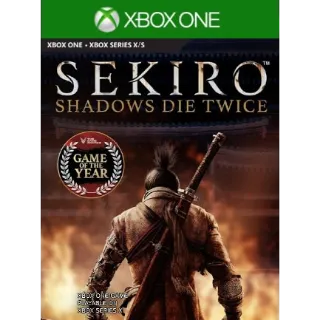 Sekiro: Shadows Die Twice - GOTY Edition [Region US] [Xbox One, Series X|S Game Key] [Instant Delivery]