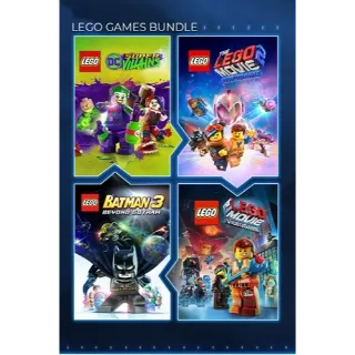 The LEGO Games Bundle [Region US] [Xbox One, Series X|S Game Key] [Instant Delivery]