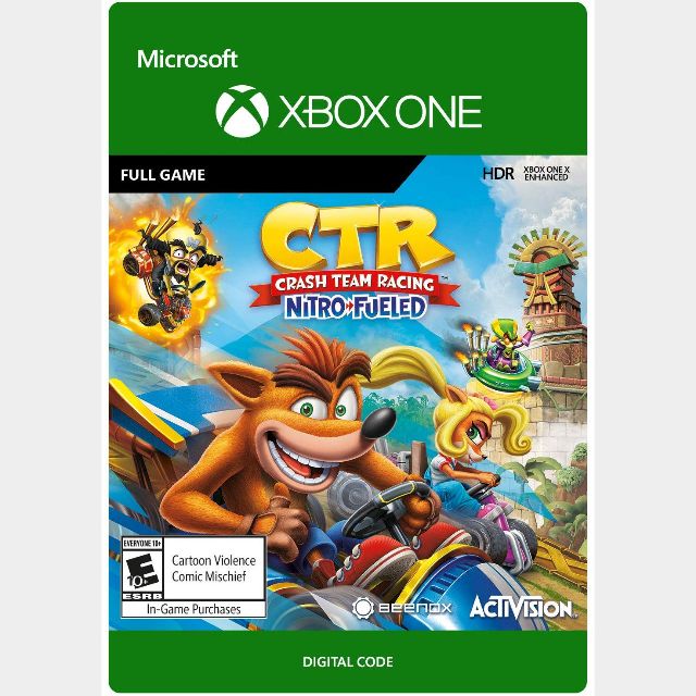 Crash Team Racing NitroFueled [Region US] [Xbox One Game Key] [Instant Delivery] XBox One