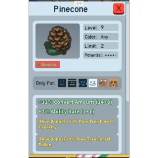 Pinecone bee swarm simulator/BSS