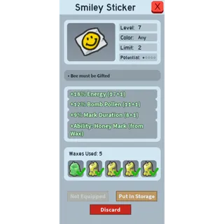 Smiley Honey Mark 9% MD 