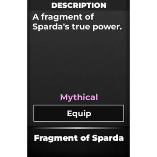 Fragment Of Sparda Type Soul