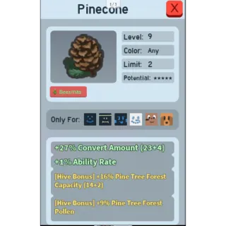 Pinecone bee swarm simulator/BSS