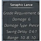 Seraphic Lance Archived