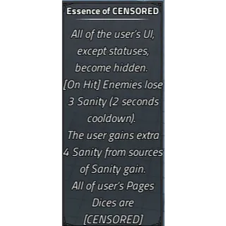 Censored EGO Gift Archived