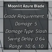 Moonlit Azure Blade Archived