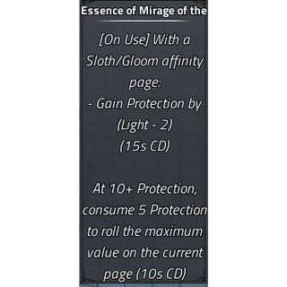 Mirage Of The Udjet EGO Gift