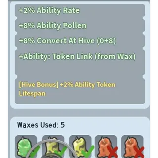 Paper clip 2% ability token lifespan + token links