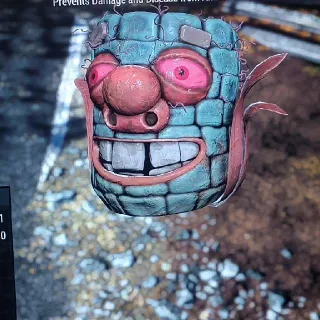 Glowing Corn Cobb Mask