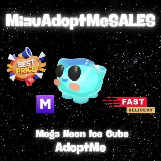 Mega Neon Ice Cube | ADOPTME