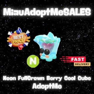 Neon Berry Cool Cube | ADOPTME