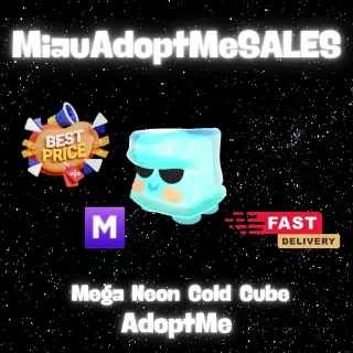 Mega Neon Cold Cube | ADOPTME