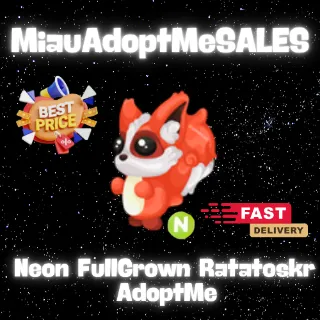 Neon FullGrown Ratatoskr | ADOPTME