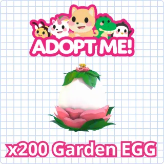 X200 GARDEN EGG (BUNDLE) |ADOPTME